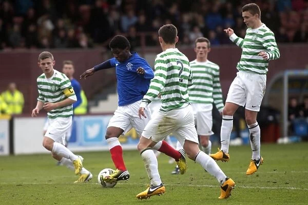 Rangers Junior Ogen Scores Historic First Goal Against Celtic in Glasgow Cup Final at Firhill Stadium (2013)