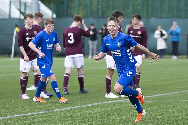 Rangers Kai Kennedy Scores Thrilling Free-Kick Goal Against Hearts in U18 League at Oriam, Edinburgh