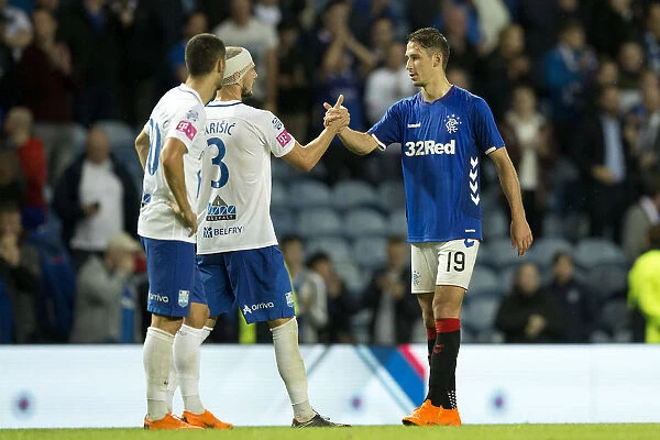 Rangers Katic and Barisic: A Heartwarming Moment After Europa League Clash