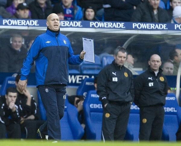 Rangers Kenny McDowall Guides Team to Impressive 6-0 Victory over Motherwell at Ibrox Stadium