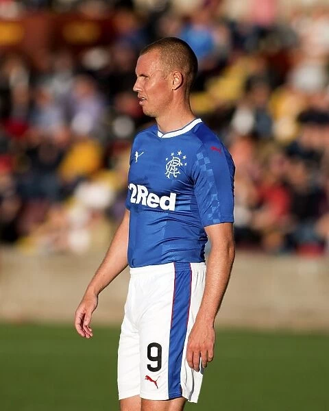 Rangers Kenny Miller in Action at Ochilview Park: Betfred Cup Clash against East Stirlingshire