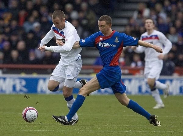 Rangers Kenny Miller Outduels Inverness David Proctor in Intense Battle: 3-0 Clydesdale Bank Premier League Clash at Tulloch Caledonian Stadium