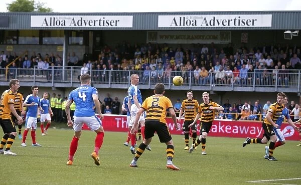 Rangers Kenny Miller Squanders Chance: Wide Miss vs Alloa Athletic, Ladbrokes Championship
