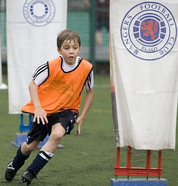 Rangers Kids in Action at Stirling University Summer Roadshow (2010)