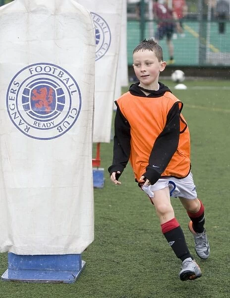 Rangers Kids in Action at Summer Roadshow, Stirling University (2010)