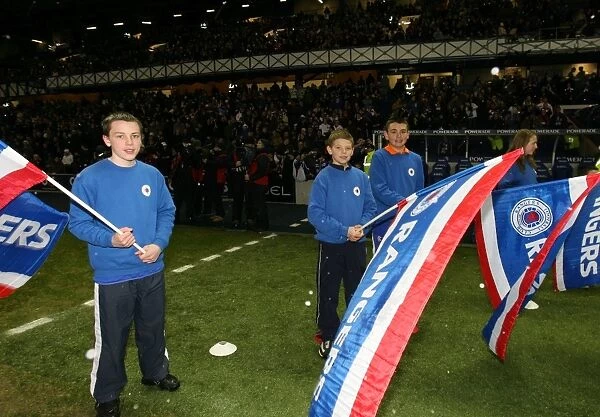 Rangers Kids Pay Tribute: Guard of Honor to AC Milan at Ibrox (2-2)