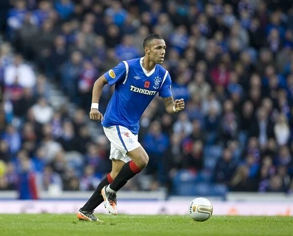 Rangers Kyle Bartley Celebrates Glory: 3-1 Victory Over Dundee United at Ibrox