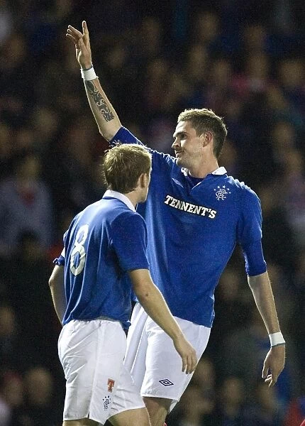 Rangers Kyle Lafferty's Triple Hat-Trick: The Euphoria of Scoring Six Goals Against Dunfermline in the CIS Insurance Cup Third Round at Ibrox Stadium