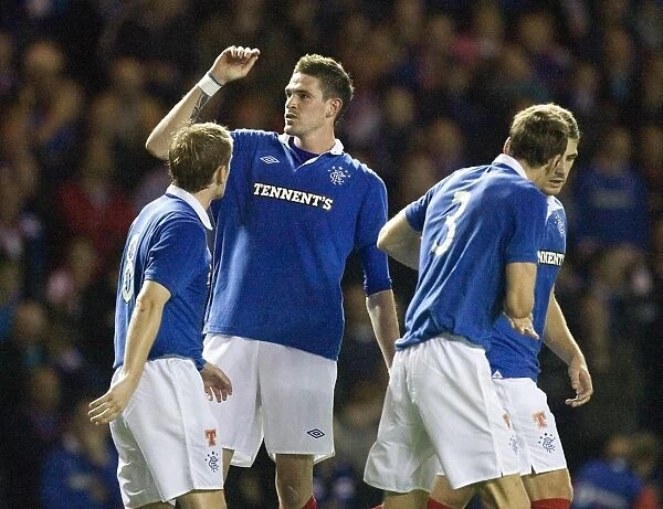 Rangers Kyle Lafferty's Unforgettable Six-Goal Triple Hat-Trick Against Dunfermline in the CIS Insurance Cup Third Round at Ibrox Stadium