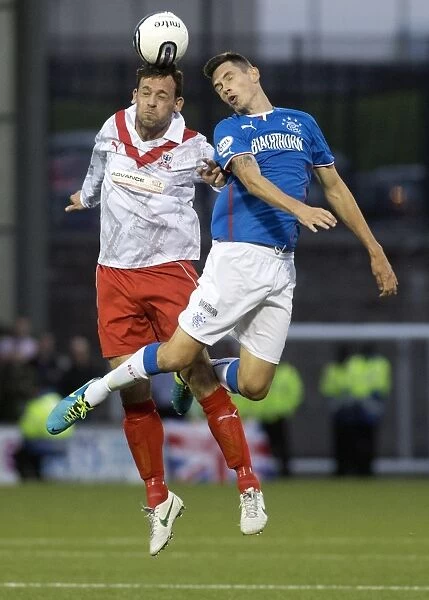 Rangers Kyle McAusland Scores a Stunning Goal in 0-6 Victory over Airdrieonians