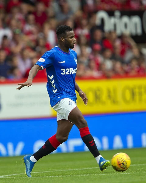 Rangers Lassana Coulibaly in Action: Aberdeen vs Rangers, Ladbrokes Premiership