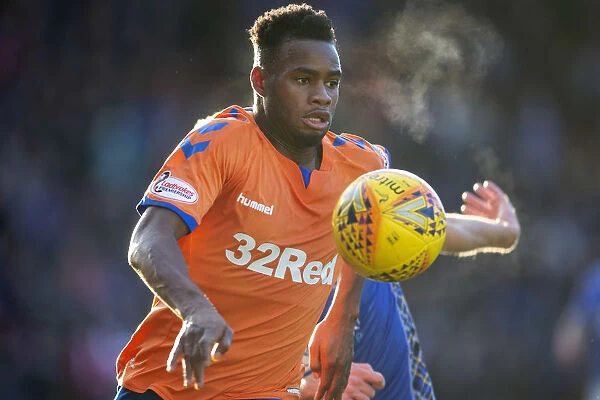 Rangers Lassana Coulibaly in Action against St. Johnstone at McDiarmid Park - Scottish Premiership