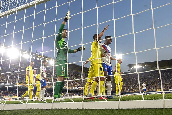 Rangers Lassana Coulibaly in Action against Villarreal at the Europa League Group G - Estadio de la Ceramica
