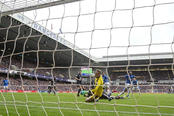 Rangers Lassana Coulibaly Scores Historic First Goal in Premiership Victory at Ibrox (Scottish Cup Champions 2003)