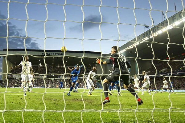 Rangers Lassana Coulibaly Scores Thrilling Third Goal Against NK Maribor at Ibrox Stadium
