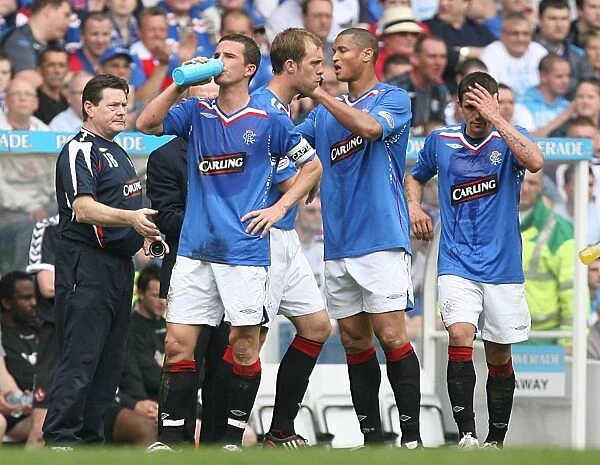 Rangers Lead 3-1 over Dundee United at Ibrox: A Moment of Respite in the Clydesdale Bank Premier League Match