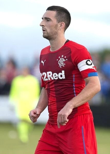 Rangers Lee Wallace: In Action During Pre-Season Friendly vs. Buckie Thistle at Victoria Park - Scottish Cup Champion (2003)
