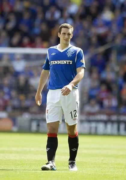 Rangers Lee Wallace Celebrates Historic 3-0 Victory Over Motherwell in Scottish Premier League
