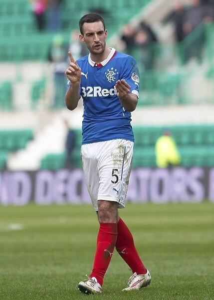 Rangers Lee Wallace: Champion Celebration at Easter Road