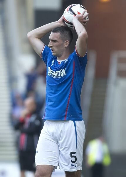 Rangers Lee Wallace: Leading the Charge in Dominant 8-0 Victory over Stenhousemuir at Ibrox Stadium