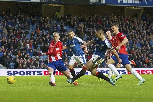 Rangers Lee Wallace Scores the Thrilling Winner in the 2003 Scottish Cup at Ibrox Stadium