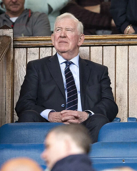 Rangers Legend John Greig Amongst the Crowd: Rangers vs Aberdeen, Scottish Premiership, Ibrox Stadium (Scottish Cup Winning Moment)