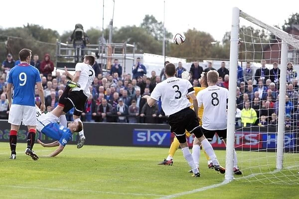 Rangers Lewis Macleod Scores Spectacular Overhead Kick: Ayr United 0-2 Rangers (SPFL League 1, Somerset Park)
