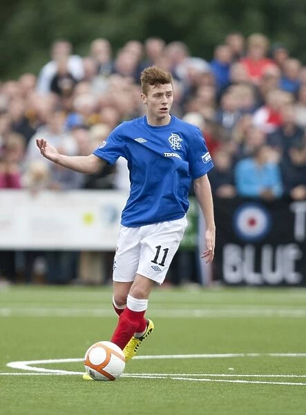 Rangers Lewis Macleod Shines in Scoreless Battle against Annan Athletic in Scottish Third Division (Galabank Stadium)