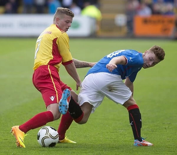 Rangers Lewis Macleod Stars in 4-0 Ramsdens Cup Victory over Albion Rovers at Almondvale Stadium