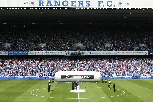 Rangers Lift the Championship Flag: Rangers 2-1 Kilmarnock at Ibrox Stadium - Alastair Johnston's Triumph