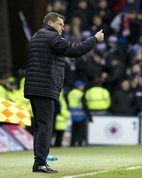 Rangers Manager Graeme Murty Inspires Team at Ibrox: Scottish Premiership Match Against Aberdeen