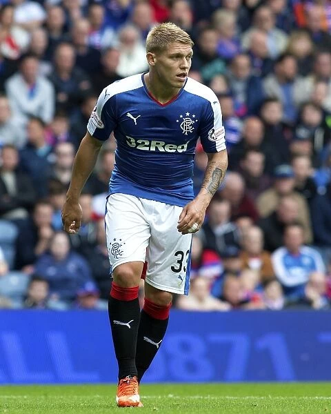 Rangers Martyn Waghorn in Action at Ibrox Stadium: League Cup First Round (2003 Scottish Cup Winner)