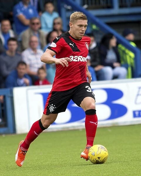 Rangers Martyn Waghorn in Action Against Queen of the South in the Ladbrokes Championship at Palmerston Park