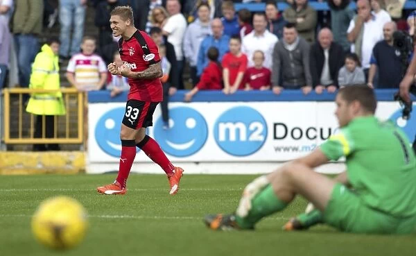 Rangers Martyn Waghorn's Hat-trick Glory: A Triumphant Day at Greenock Morton's Cappielow Park