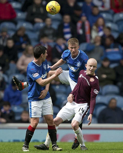 Rangers McCrorie Thwarts Naismith Threat: A Tense Moment in Scottish Football at Ibrox