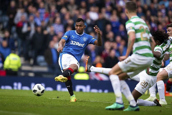 Rangers Morelos Denies Old Firm Dramatic Goal in Scottish Cup Semi-Final at Hampden Park