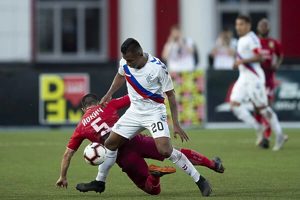 Rangers Morelos Penalized Against FC Ufa in Europa League: Foul on Jokic at Neftyanik Stadium