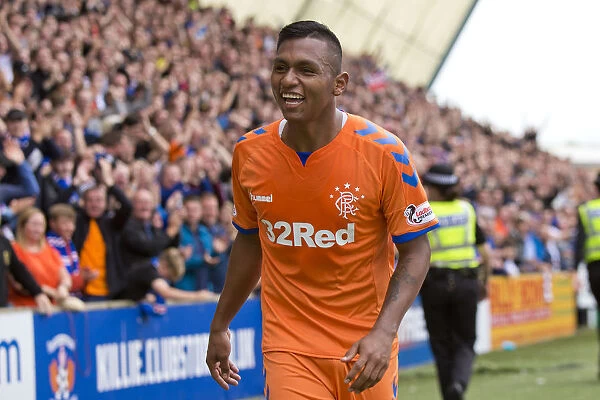 Rangers Morelos Scores Inaugural Betfred Cup Goal at Rugby Park