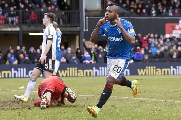 Rangers Morelos Taunts Ayr United Fans with Victory Gesture in Scottish Cup Fifth Round