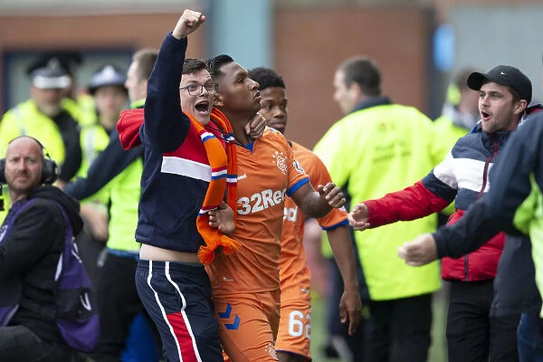 Rangers Morelos: Unforgettable Goal and Euphoric Celebration with Adoring Fans at Rugby Park