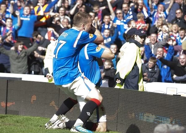 Rangers Naismith and Wylde in Euphoric Moment: 4-2 Victory over Celtic at Ibrox