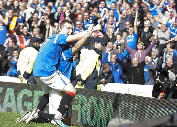 Rangers Naismith and Wylde: Unstoppable Duo Celebrates Glory in Rangers 4-2 Victory over Celtic