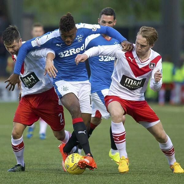 Rangers Nathan Oduwa Dazzles in League Cup Showdown against Airdrieonians at Excelsior Stadium