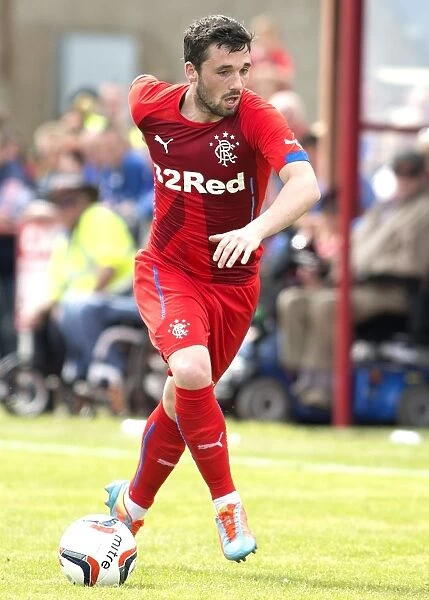 Rangers Nicky Clark Faces Off Against Brora Rangers in Pre-Season Clash at Dudgeon Park
