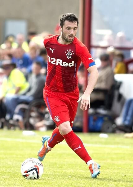 Rangers Nicky Clark Goes Head-to-Head with Brora Rangers in Pre-Season Clash at Dudgeon Park
