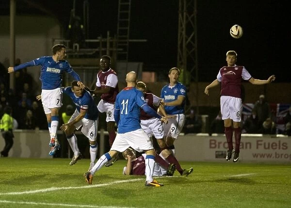 Rangers Nicky Clark Scores Hat-trick Against Arbroath in Scottish League One