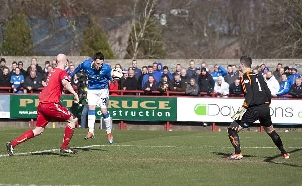 Rangers Nicky Clark Scores the Thrilling Winning Goal in the Scottish Cup: Brechin City vs Rangers (2003)
