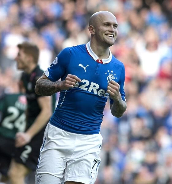 Rangers Nicky Law: Ecstatic Over Championship Goal at Ibrox Stadium