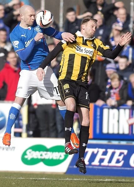 Rangers Nicky Law vs East Fife's Stephen Hughes: Heated Clash in Scottish League One Match