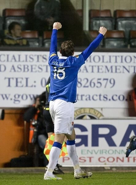 Rangers Nikica Jelavic: 4-Goal Blitz in Scottish Premier League Victory Over Dundee United